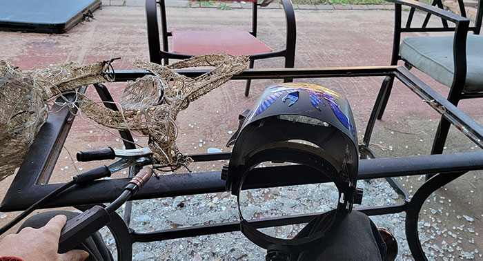 Fixed The Christmas Reindeer At The Cost Of My Table