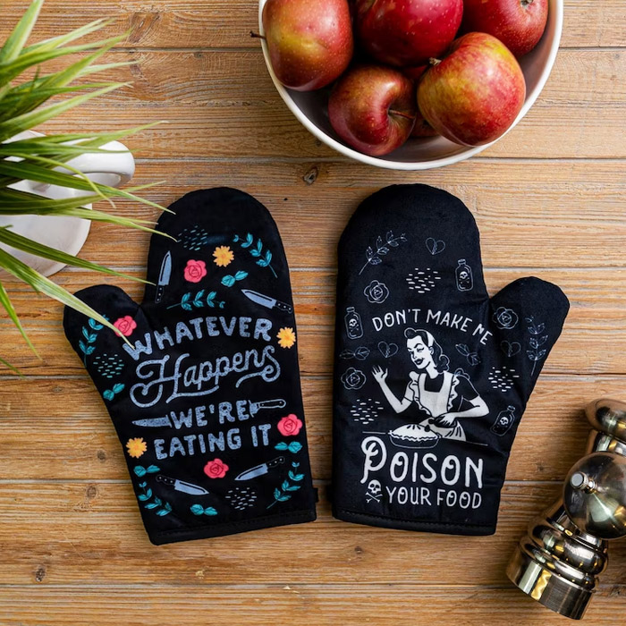 Funny Oven Mitts