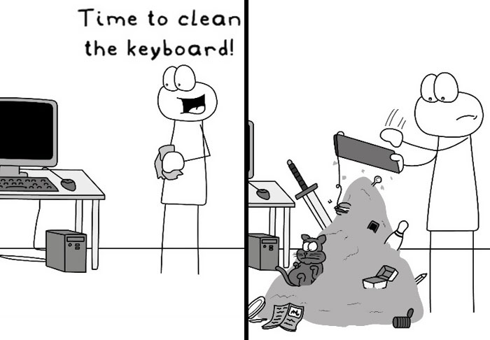 Danish Artist Creates Funny And Silly Comics That You Might Find Relatable (35 Pics)