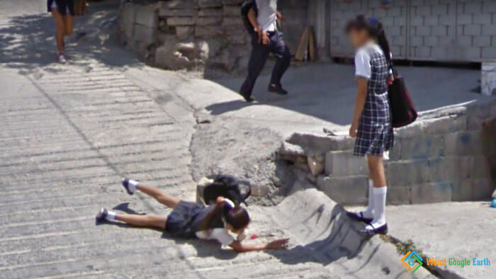 "Watch Where You Step". Location: Santa Catarina, Mexico