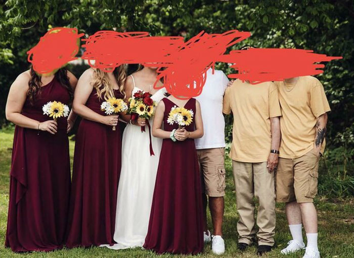 Groom's Party Had An Interesting Take On Attire