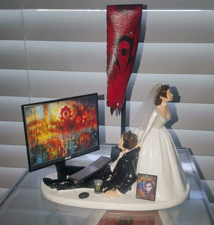My Buddy's Wedding Cake Topper