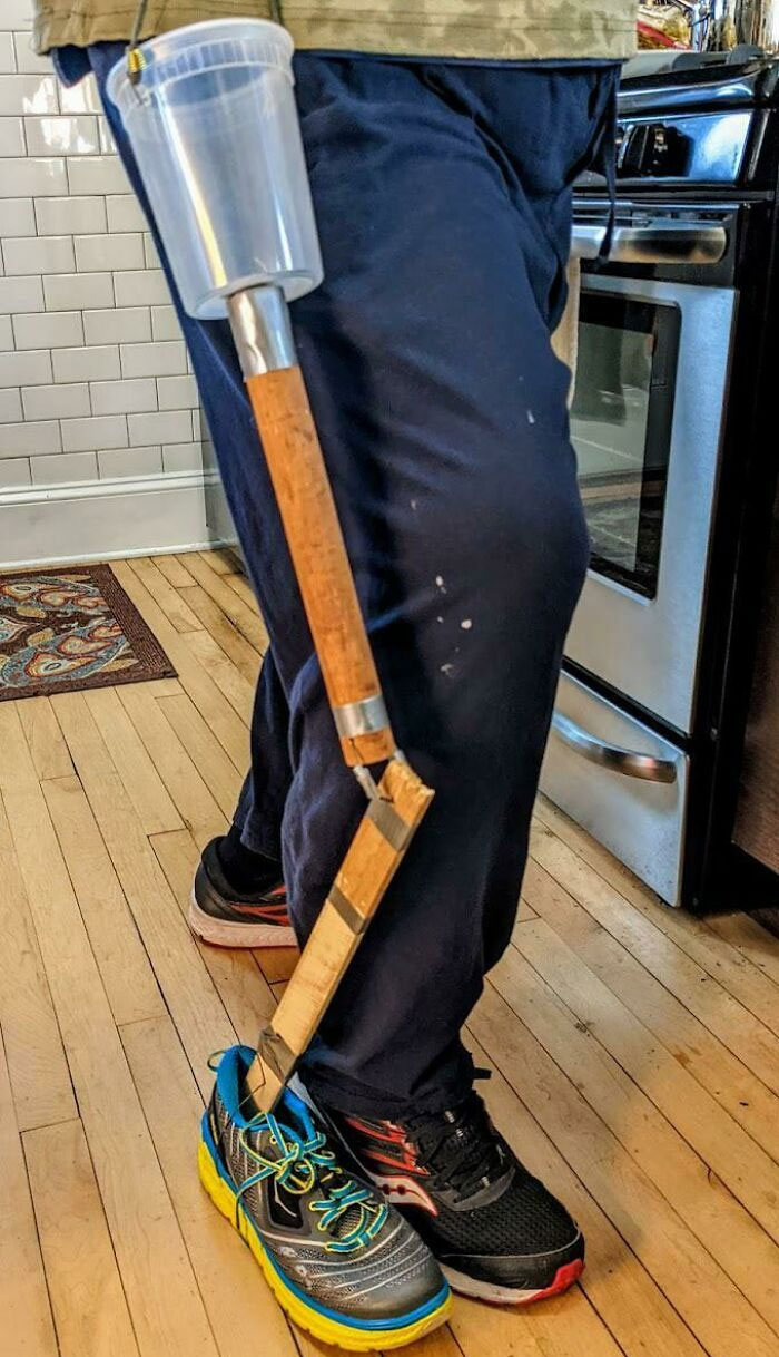 My Friend Gifted Me This In Case My Minor Knee Surgery On Wednesday Has Complications