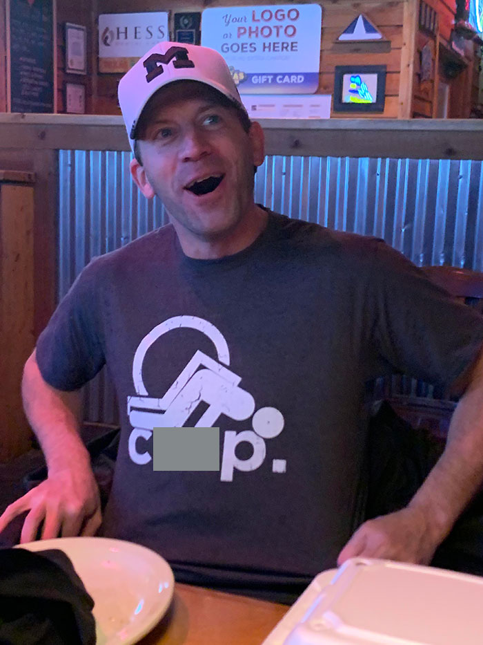 My Friend Is A Paraplegic And Wore His Christmas Gift For The First Time. Everyone Seems To Approve Of It