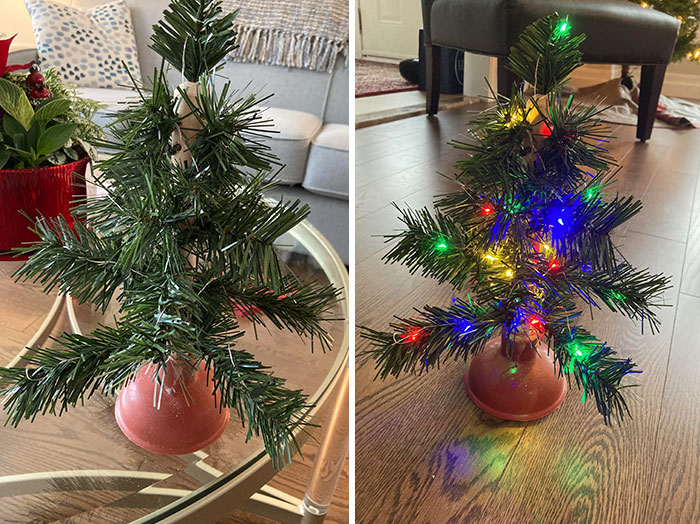 Homemade Christmas Tree For The Plumber In My Family