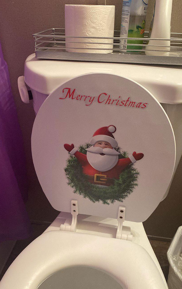 My Aunt Is Really Feeling The Christmas Spirit This Year