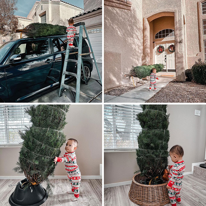 Our Daughter Actually Helping Out This Christmas