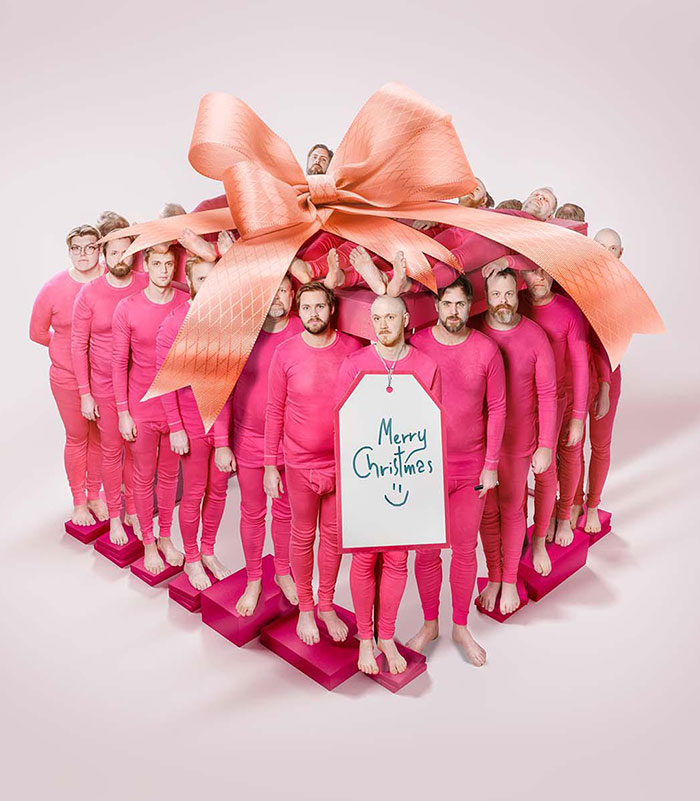 I Work At A Photography Store In Norway. This Was Our Christmas Card This Year