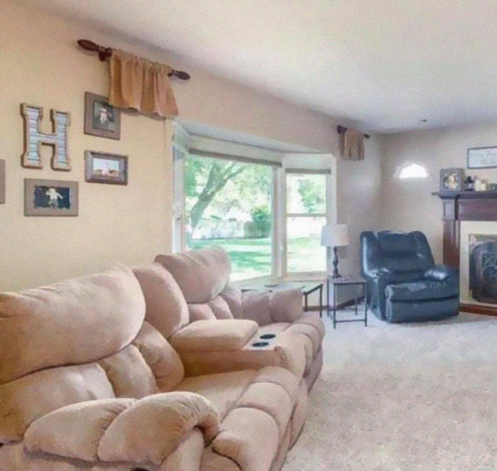 "Lo que necesitamos para tener intimidad son unas cortinas, pero no gastes más de 16 dólares en ellas"