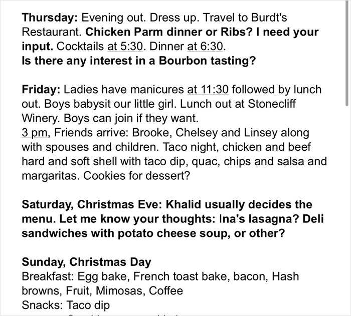 Guy Shares Mom’s Intricately Detailed “Home For The Holidays” Email, Goes Viral With 143K Likes Guy Shares Mom’s Intricately Detailed “Home For The Holidays” Email, Goes Viral With 143K Likes