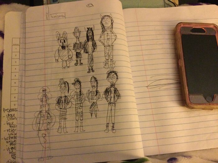 Some Monster People Inspired By An Art Prompt Generator