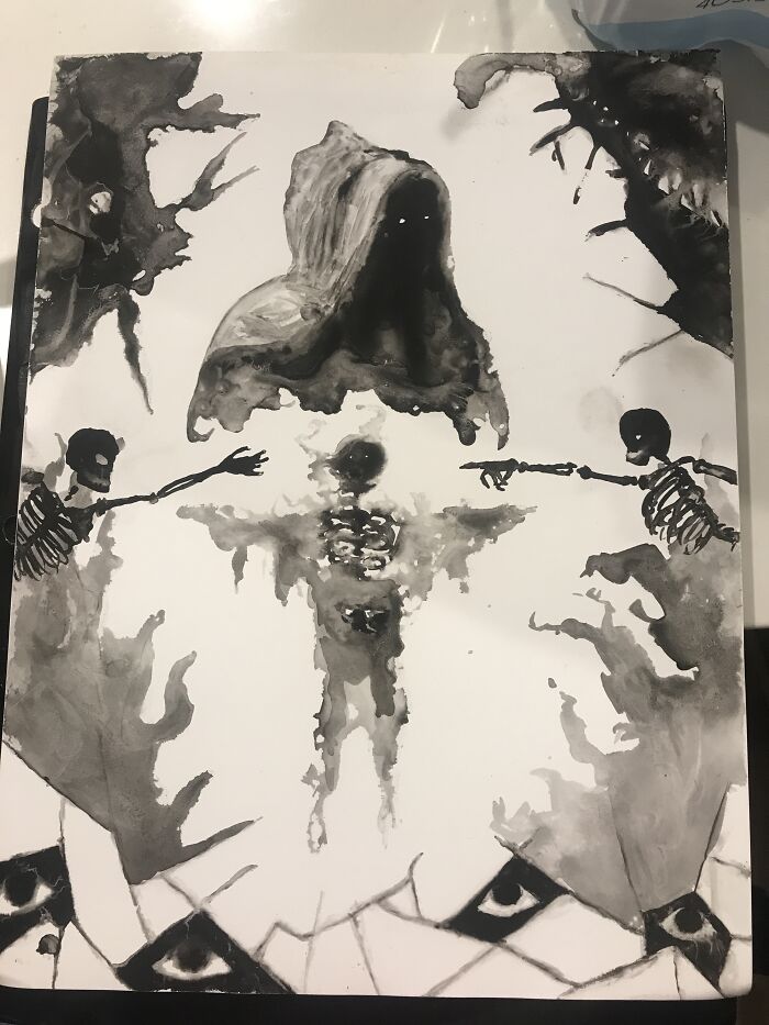 I Drew This In Art Class (Now My Friends Think I Need Professional Help)