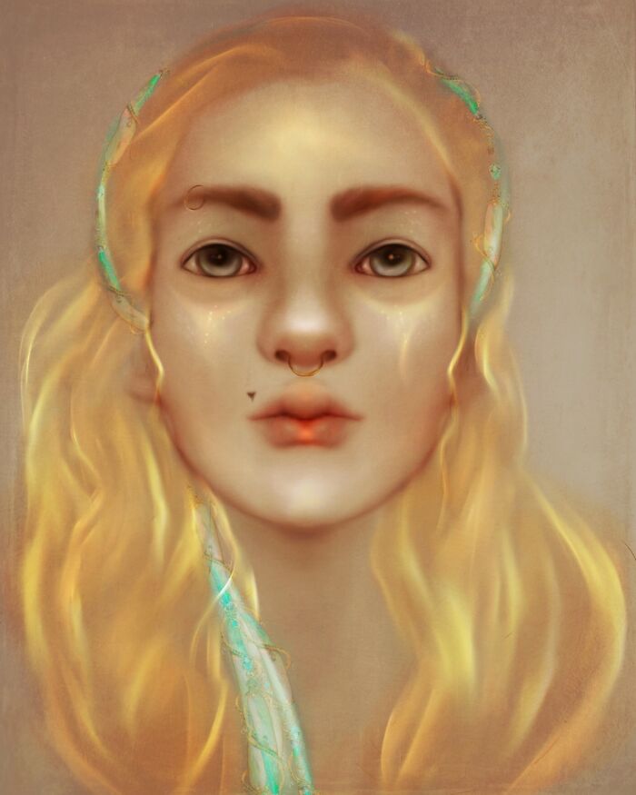 The Art I Made In December On My iPad From My Bed (17 Pics)