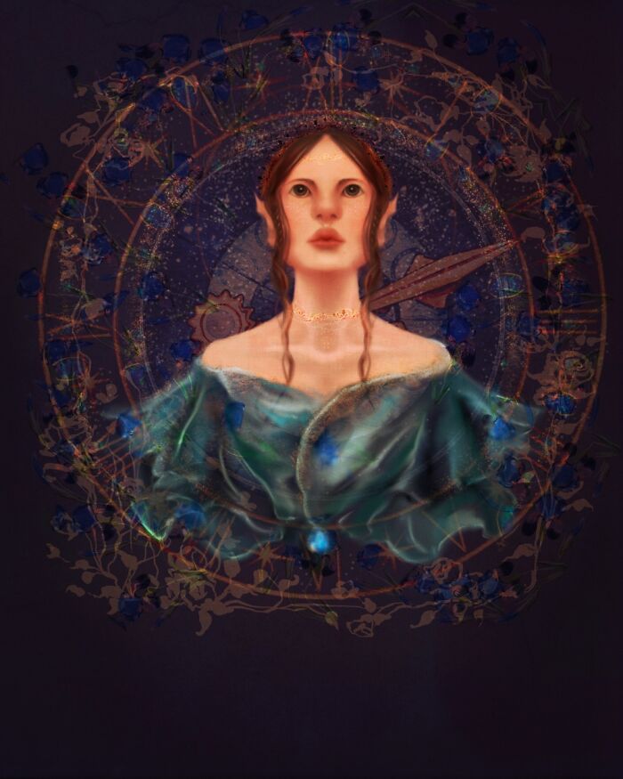 The Art I Made In December On My iPad From My Bed (17 Pics)