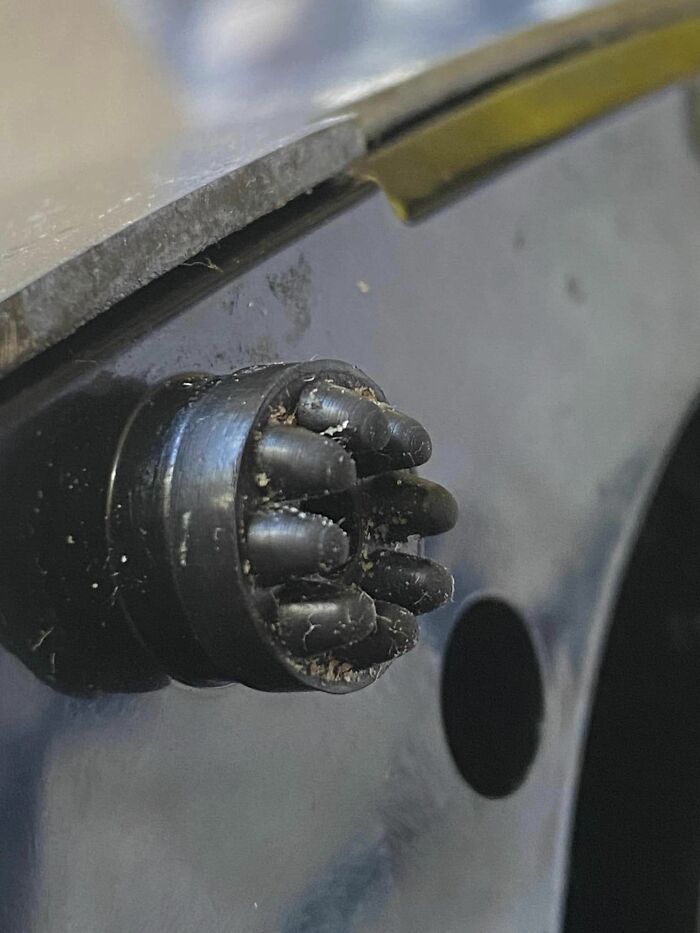 Why?! Teeny Tiny Feet On A Food Processor