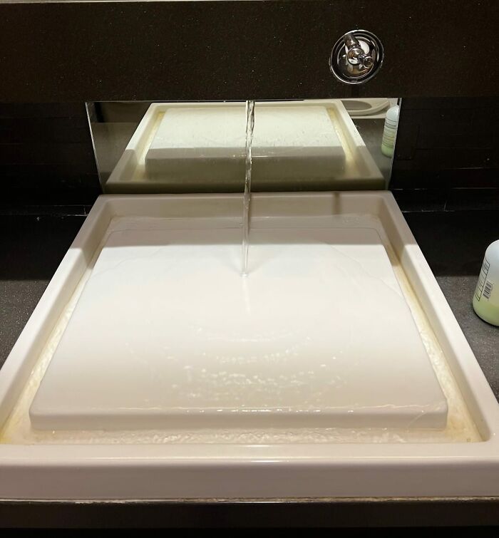 Sink At A Doctors Office. Corners Were Gross