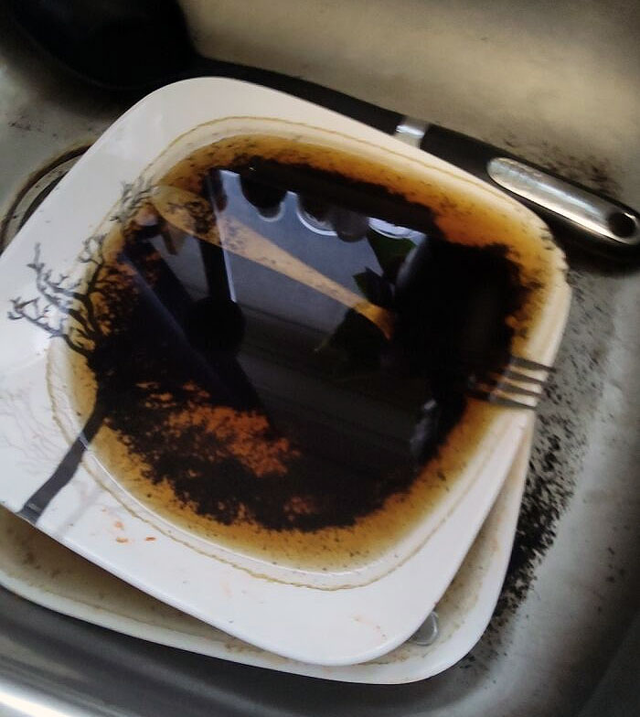 How My Dad Leaves His Coffee Grounds