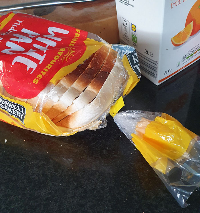 The Way My Wife Opens And Leaves The Bread