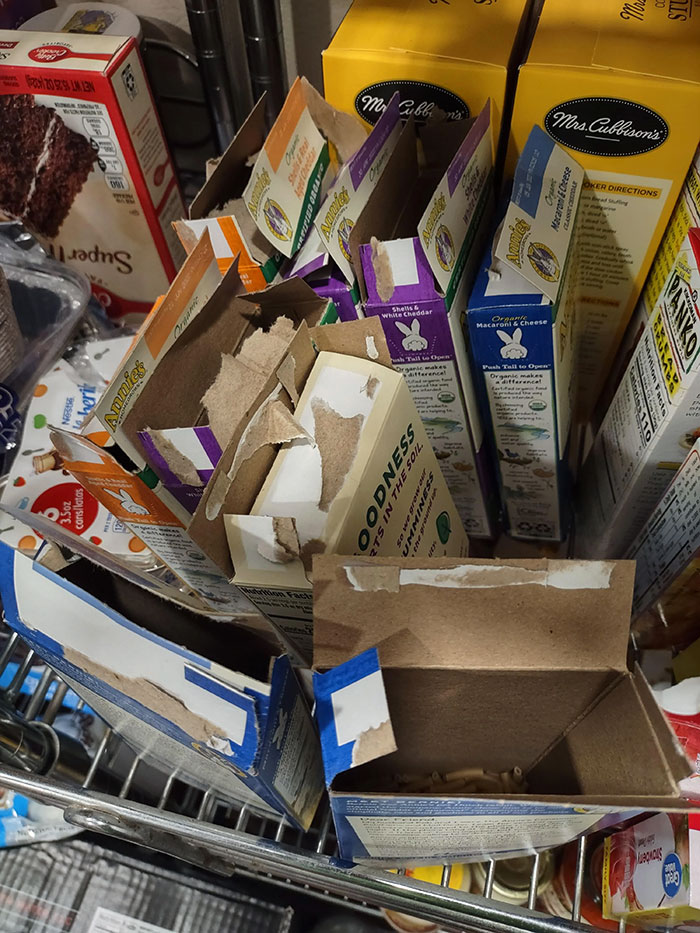 My Brother Only Eats The Cheese Packets In The Instant Mac And Cheese, And Then Puts It Back On The Shelf