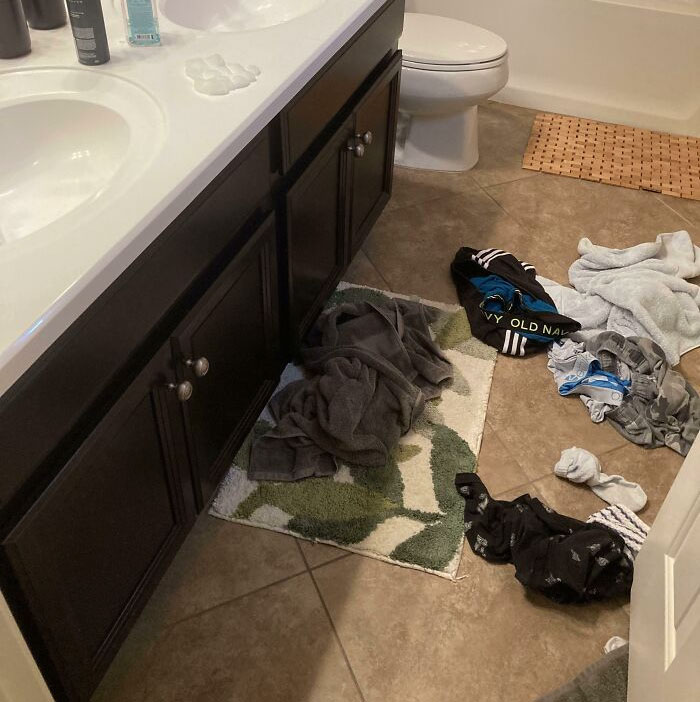 My Brother Always Makes My Poor Mom Clean After Him