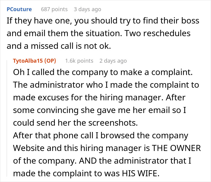 Woman Refuses To Speak With An Interviewer After He Missed Two Scheduled Calls, Shares Unhinged Texts That Followed Woman Refuses To Speak With An Interviewer After He Missed Two Scheduled Calls, Shares Unhinged Texts That Followed