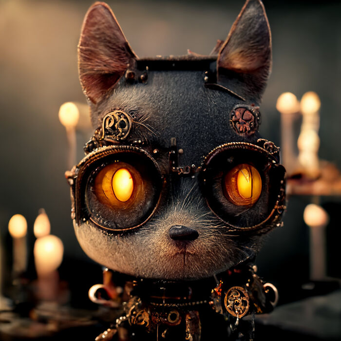 Steampunk Kitty