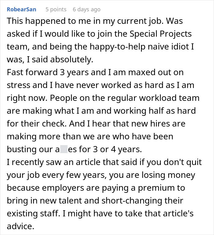 High-Performing Employee Gets Offered A "Lateral Promotion", Learns It Comes With Just A $1 Raise