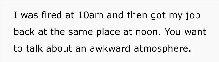 Fired Waitress Teaches Manager A Lesson By Exposing Her Unethical PTO Tactics To Owner, Gets Rehired Fired Waitress Teaches Manager A Lesson By Exposing Her Unethical PTO Tactics To Owner, Gets Rehired