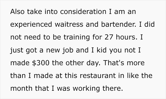 Fired Waitress Teaches Manager A Lesson By Exposing Her Unethical PTO Tactics To Owner, Gets Rehired Fired Waitress Teaches Manager A Lesson By Exposing Her Unethical PTO Tactics To Owner, Gets Rehired