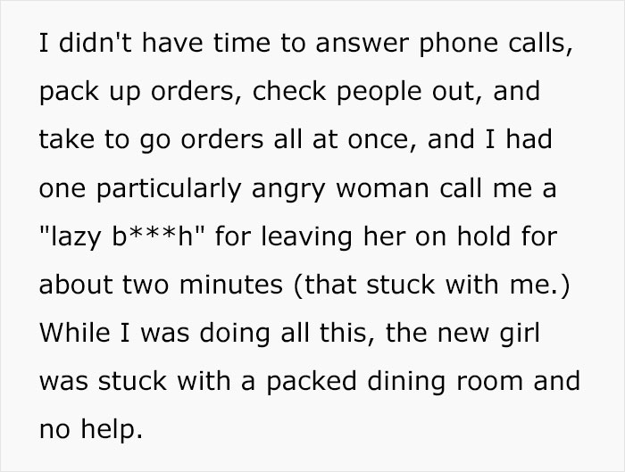Manager Tells Waitress To Leave The New Girl Alone Or She'll Lose Her Tips While She Just Sits On Their Phones, Regrets It When Things Get Out Of Hand