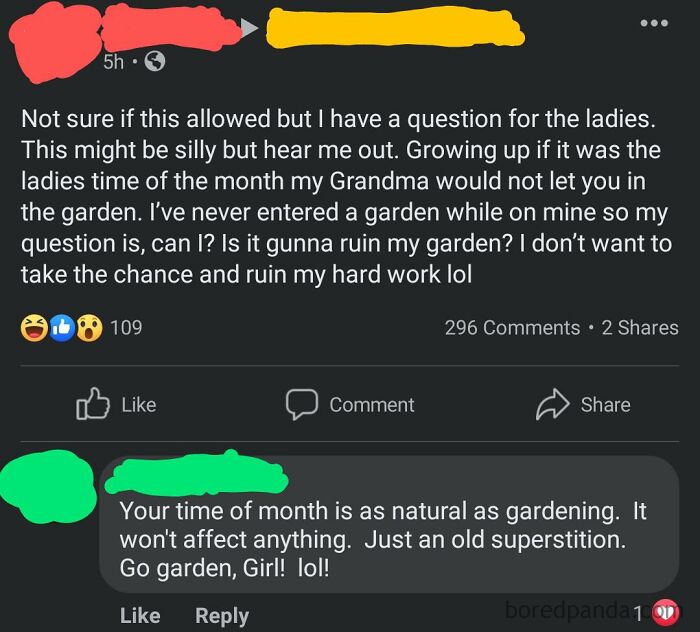 Gardening Concerns Thanks To A Bloody Superstition