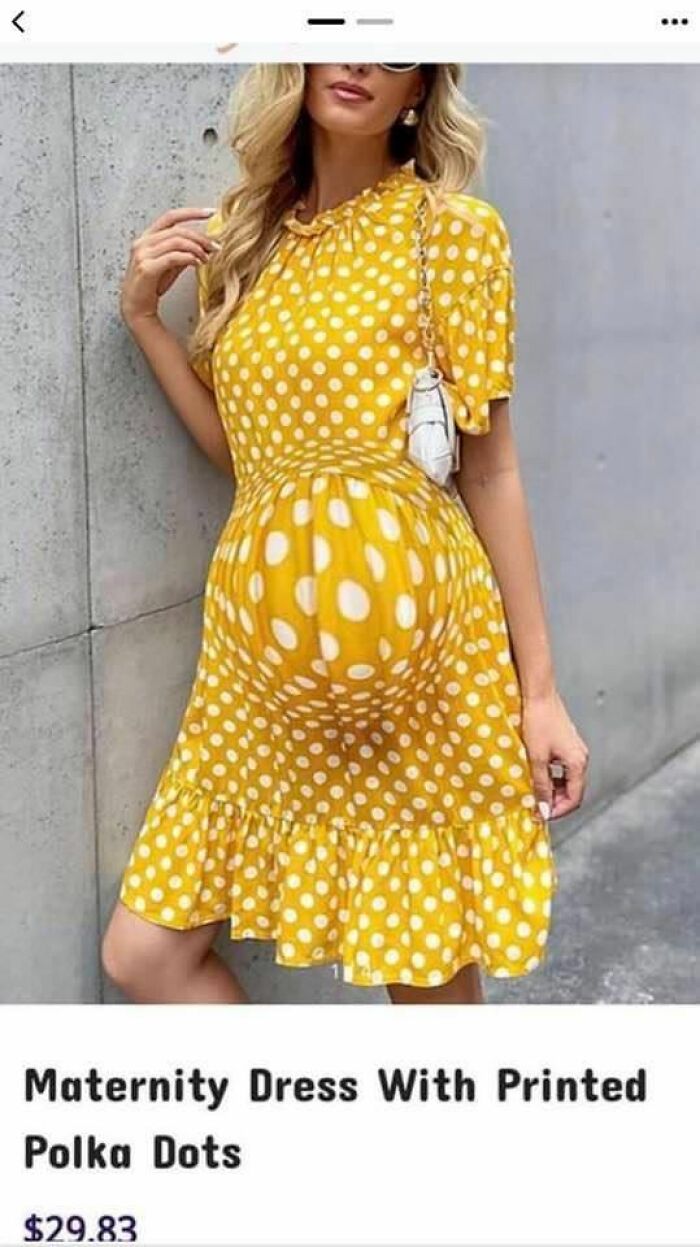 It’s Subtle, But If You Look Closely You’ll Notice The Pregnancy Belly Is Photoshopped On