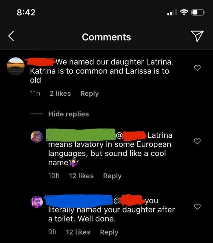 She Acts Like Larissa Is In The Same Category As Agnes Or Gertrude. And Karissa Was Right. There