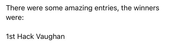 Local Radio Station Judged A Kids Craft Competition. Let Me Introduce You To The Winner… Hack