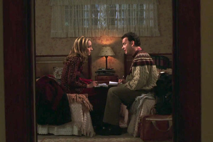 Tom Hanks And Helen Hunt (Cast Away)