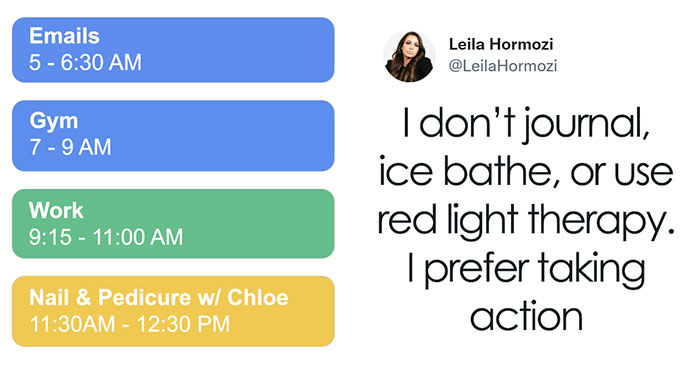 Multimillionaire Woman Shares Her Calendar On Twitter, It Massively Backfires When People Start Savagely Roasting Her