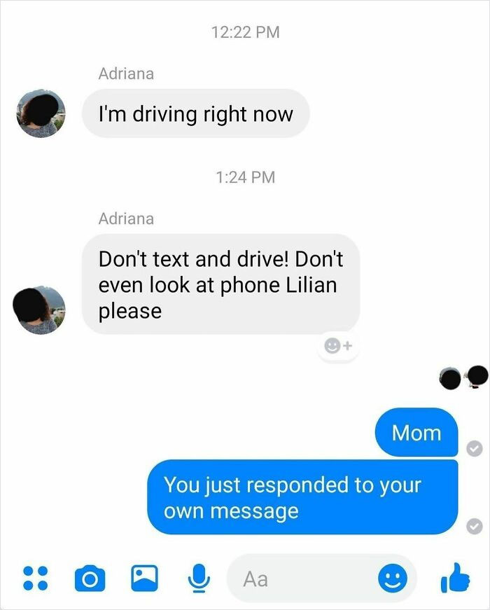 Don’t Text And Drive Guys, Stay Safe