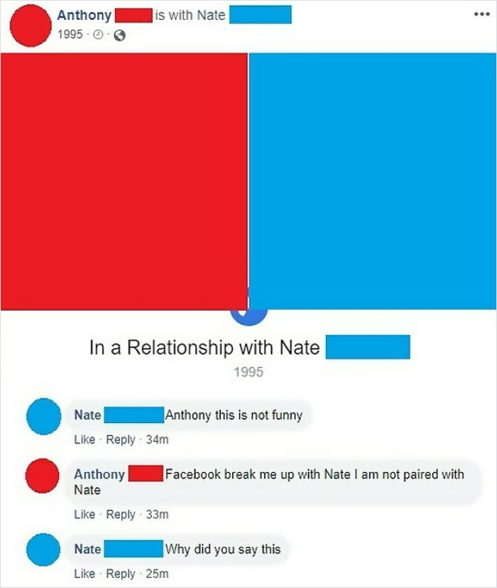 Facebook Break Me Up With Nate I Am Not Paired With Nate