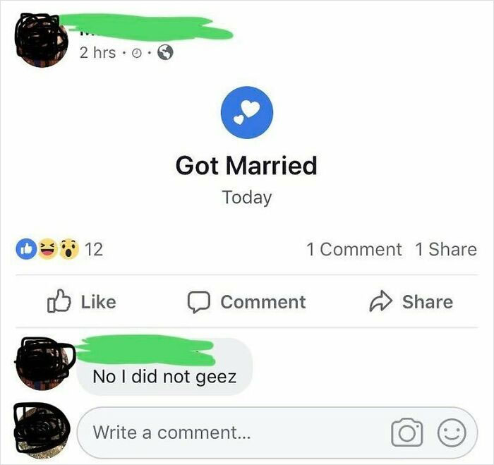 Geez Facebook! She Would Never!