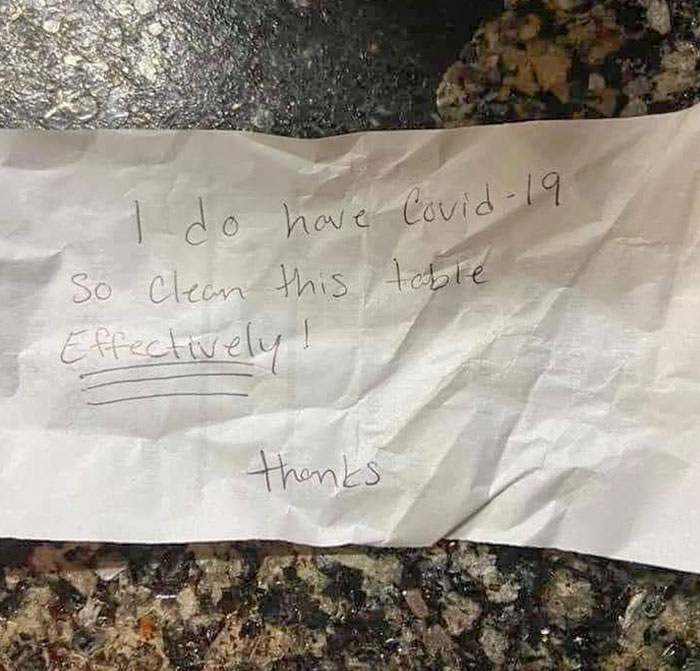 This Was Posted In A Restaurant's Facebook Group