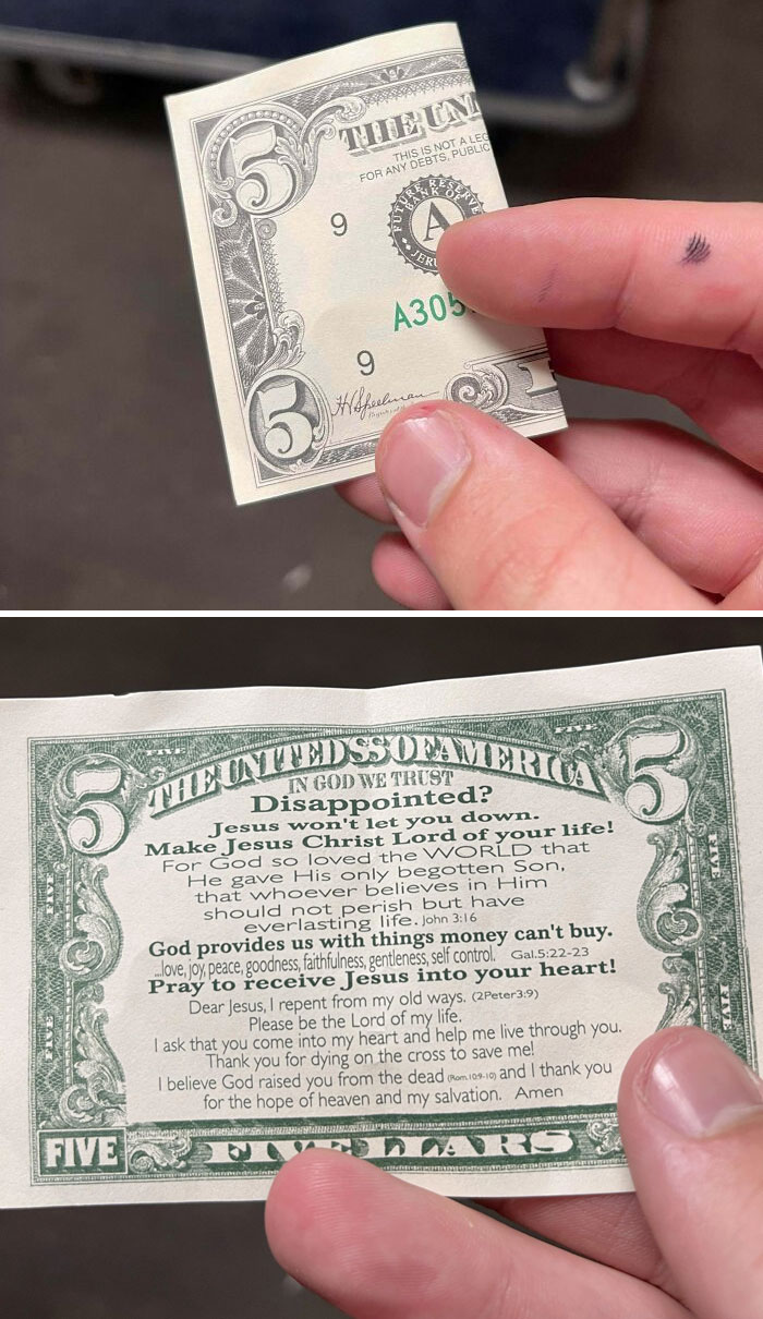 I Work As A Valet And Make $3.85/Hour And I Received This As A Tip