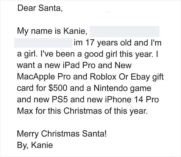 USPS Operation Santa Is A Goldmine