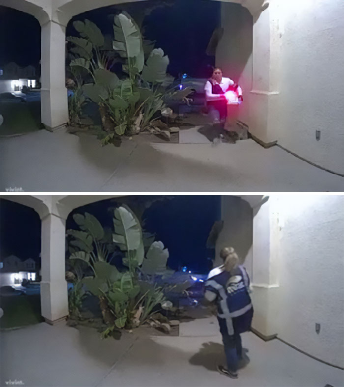 El Grinch roba una furgoneta de Amazon cuando el conductor estaba entregando un paquete