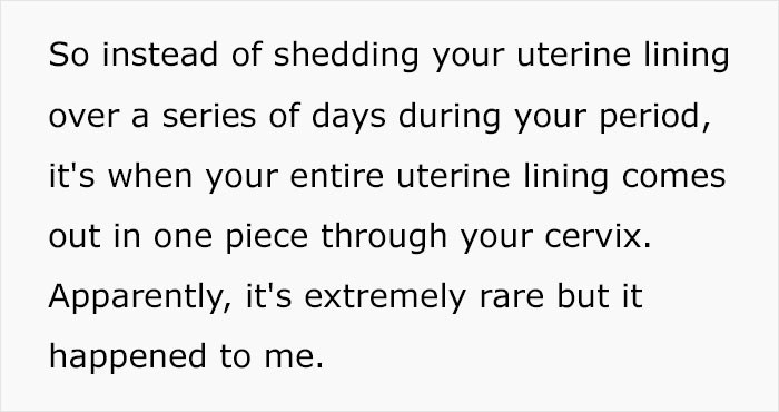 &ldquo;Something Came Out Of Me&rdquo;: Woman Warns Others About A Possible Yet Not Widely Known Menstrual Experience