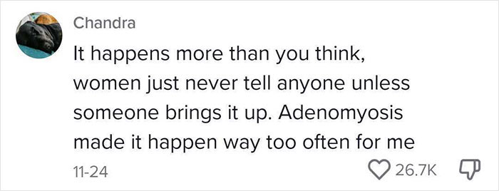 &ldquo;Something Came Out Of Me&rdquo;: Woman Warns Others About A Possible Yet Not Widely Known Menstrual Experience