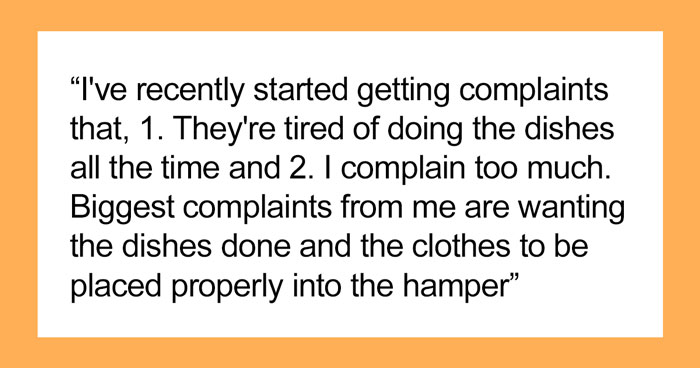 Entitled Husband And His Brother Think His Wife Complains Too Much Because She’s The Only One Responsible For All The Housework, Are Given An Ultimatum