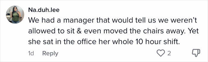 Employees Are Roasting This Cafe's "No Chairs" Policy, The Video Goes Viral With Over 142K Views