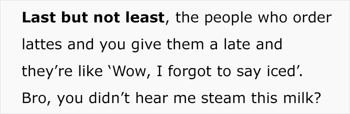 5 Annoying Things Clients Need To Stop Doing, According To Starbucks Barista Who Just Can't Take It Anymore
