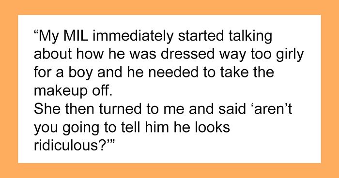 Mom Has The Perfect Response For MIL After She Calls Her Stepson’s Eyeshadow Ridiculous, Drama Ensues