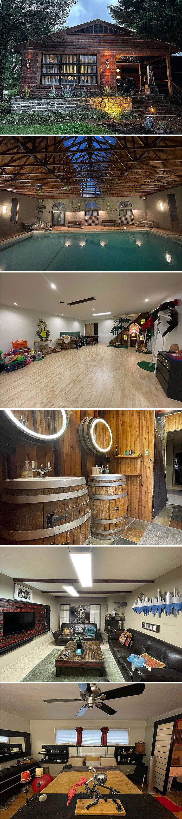 What Is Going On In The Bathrooms?! Also The Floors Are A Smidge Funky Too